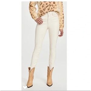 Mother The Super Swooner Pants Faux Leather 24 Not